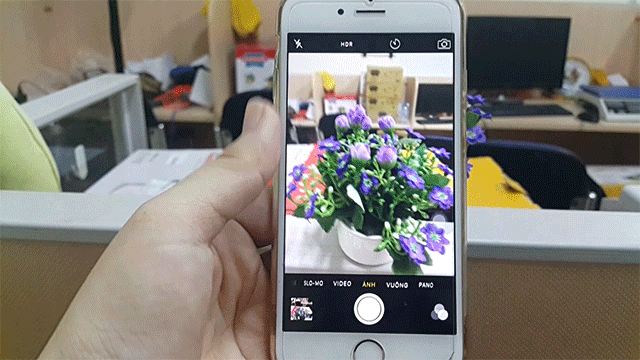 Các hiệu ứng màu có sẵn trong iPhone 6