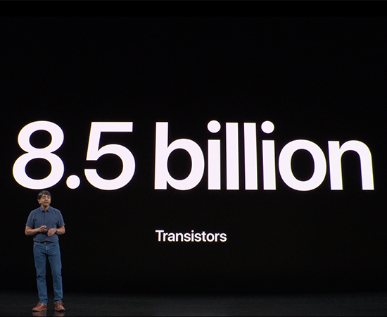 Chip A13 có đến 8.5 tỷ bóng bán dẫn